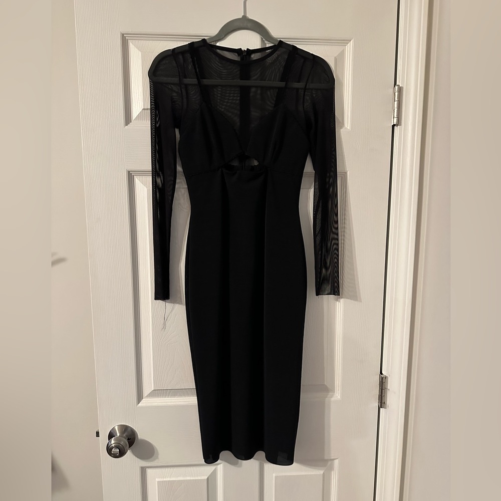 Bec & Bridge keyhole bodycon dress. Size 2. Worn once
